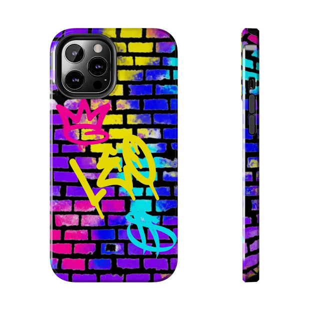 Leo Zodiac Graffiti Tough Phone Case – Vibrant Street Art Zodiac Design