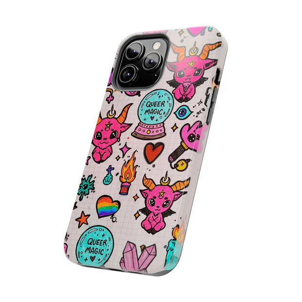 Queer Magic Pride Witchcore Tough Phone Case LavenderCeleste