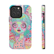 Kawaii Diner Zombies Pastel Chaos Tough Phone Case