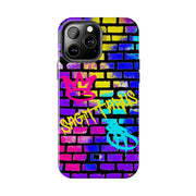 Sagittarius Graffiti Wall Zodiac Tough Phone Case LavenderCeleste