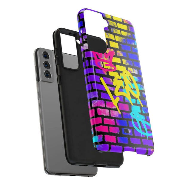Leo Zodiac Graffiti Tough Phone Case – Vibrant Street Art Zodiac Design