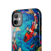Vibrant Koi Pond Pop Art Tough Phone Case