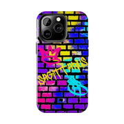 Sagittarius Graffiti Wall Zodiac Tough Phone Case LavenderCeleste