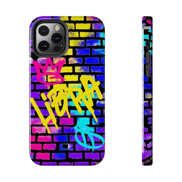 Libra Graffiti Wall Tough Phone Case – Vibrant Zodiac Street Art Design