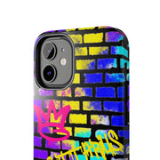 Sagittarius Graffiti Wall Zodiac Tough Phone Case LavenderCeleste