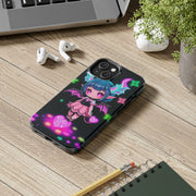 Kawaii Gothic Succubus Neon Heart Tough Phone Case