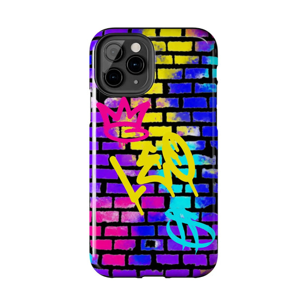 Leo Zodiac Graffiti Tough Phone Case – Vibrant Street Art Zodiac Design