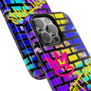 Sagittarius Graffiti Wall Zodiac Tough Phone Case LavenderCeleste