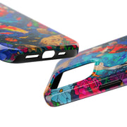 Vibrant Koi Pond Pop Art Tough Phone Case