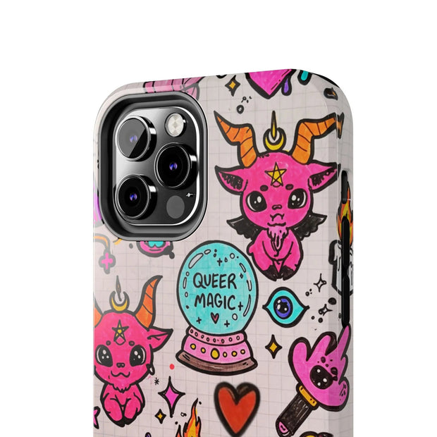Queer Magic Pride Witchcore Tough Phone Case LavenderCeleste