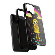 Rainbow Skeleton Lollipop Tough Phone Case LavenderCeleste