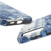 San Francisco Toile de Jouy Scenic Tough Phone Case LavenderCeleste