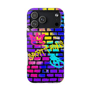 Sagittarius Graffiti Wall Zodiac Tough Phone Case LavenderCeleste