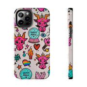 Queer Magic Pride Witchcore Tough Phone Case LavenderCeleste