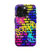 Scorpio Graffiti Wall Zodiac Tough Phone Case LavenderCeleste