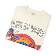 This Is What Gay Looks Like Rainbow Pride Comfort Colors Tee LavenderCeleste