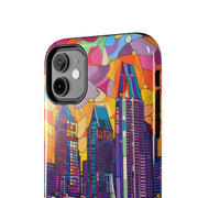 San Diego Skyline Pop Art Tough Phone Case LavenderCeleste