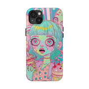 Kawaii Diner Zombies Pastel Chaos Tough Phone Case