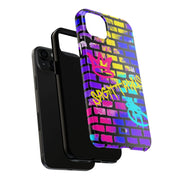 Sagittarius Graffiti Wall Zodiac Tough Phone Case LavenderCeleste