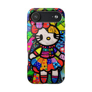 Pop Patchwork Kitty Tough Phone Case Printify