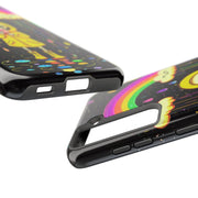 Rainbow Skeleton Lollipop Tough Phone Case LavenderCeleste