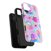 Pastel Goth Kawaii Graveyard Tough Phone Case LavenderCeleste