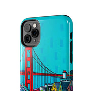 San Francisco Pop Art Colorful City Tough Phone Case LavenderCeleste