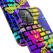 Sagittarius Graffiti Wall Zodiac Tough Phone Case LavenderCeleste