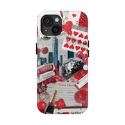 New York Love Collage Tough Phone Case LavenderCeleste