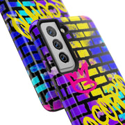 Scorpio Graffiti Wall Zodiac Tough Phone Case LavenderCeleste