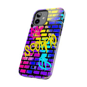 Scorpio Graffiti Wall Zodiac Tough Phone Case LavenderCeleste
