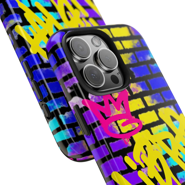 Libra Graffiti Wall Tough Phone Case – Vibrant Zodiac Street Art Design