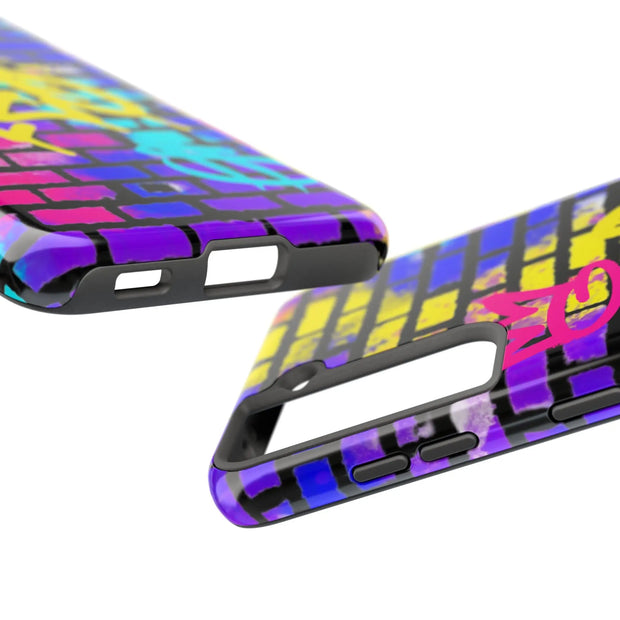 Leo Zodiac Graffiti Tough Phone Case – Vibrant Street Art Zodiac Design