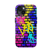 Leo Zodiac Graffiti Tough Phone Case – Vibrant Street Art Zodiac Design
