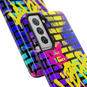 Libra Graffiti Wall Tough Phone Case – Vibrant Zodiac Street Art Design