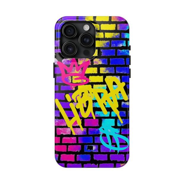 Libra Graffiti Wall Tough Phone Case – Vibrant Zodiac Street Art Design