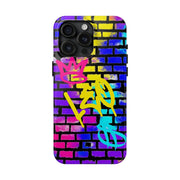 Leo Zodiac Graffiti Tough Phone Case – Vibrant Street Art Zodiac Design