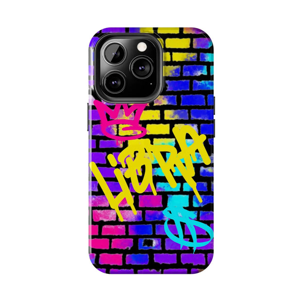 Libra Graffiti Wall Tough Phone Case – Vibrant Zodiac Street Art Design