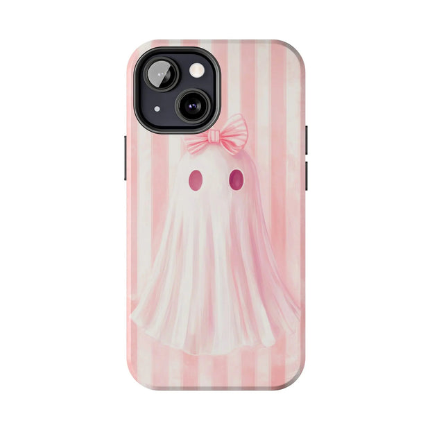 Pink Coquette Ghost Tough Phone Case LavenderCeleste