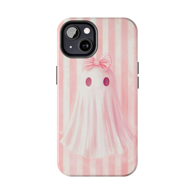 Pink Coquette Ghost Tough Phone Case LavenderCeleste