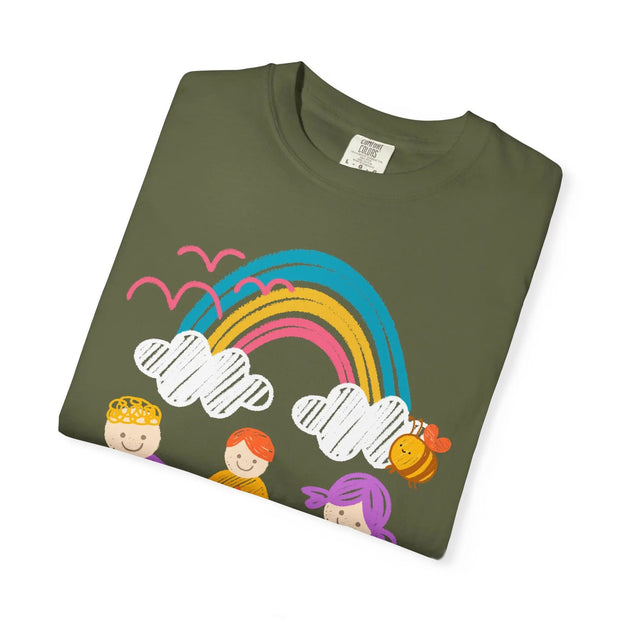 They Won’t Ever Find The Body Funny Comfort Colors Tee LavenderCeleste