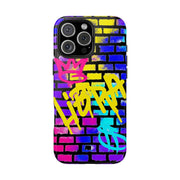Libra Graffiti Wall Tough Phone Case – Vibrant Zodiac Street Art Design