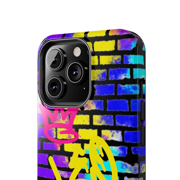 Leo Zodiac Graffiti Wall Tough Phone Case