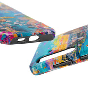 Sydney Collage Skyline Art Tough Phone Case LavenderCeleste
