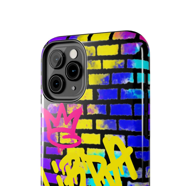 Libra Graffiti Wall Tough Phone Case – Vibrant Zodiac Street Art Design