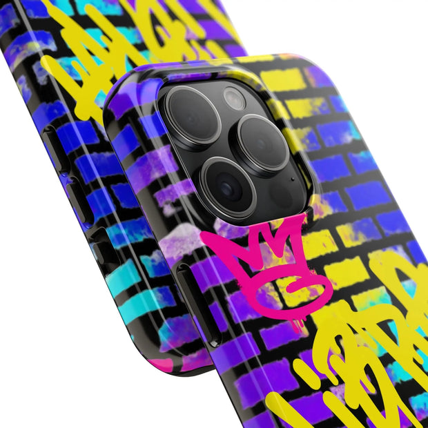 Libra Graffiti Wall Tough Phone Case – Vibrant Zodiac Street Art Design