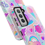 Pastel Goth Kawaii Graveyard Tough Phone Case LavenderCeleste