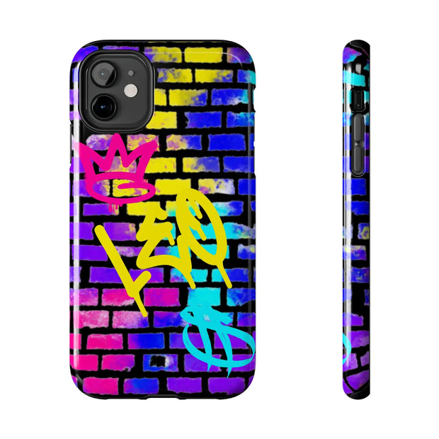 Leo Zodiac Graffiti Wall Tough Phone Case