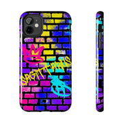 Sagittarius Graffiti Wall Zodiac Tough Phone Case LavenderCeleste