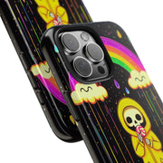 Rainbow Skeleton Lollipop Tough Phone Case LavenderCeleste